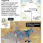 41 con tin bị phiến quân Hồi giáo bắt giữ tại Algeria