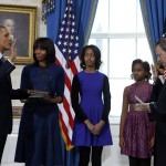 Tổng thống Hoa Kỳ Barack Obama tuyên thệ nhậm chức tại Nhà Trắng ngày 20-1-2013