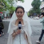 Cô dâu nhà báo bỏ dở đám cưới đi đưa tin động đất ở Tứ Xuyên