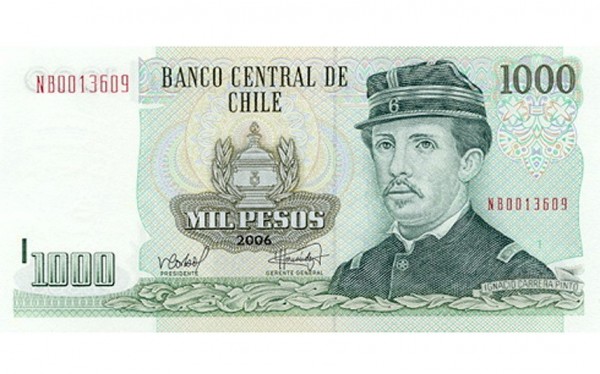 the world's 10 least valuable currencies-06-Chilean peso