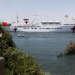 Tàu bệnh viện Trung Quốc chuẩn bị sang cứu nạn ở Philippines