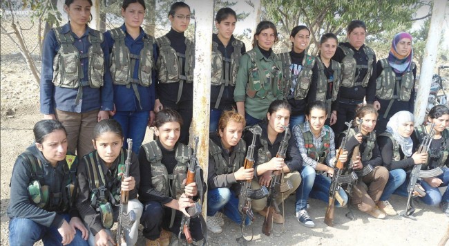 Female Kurdish fighters-syria-10