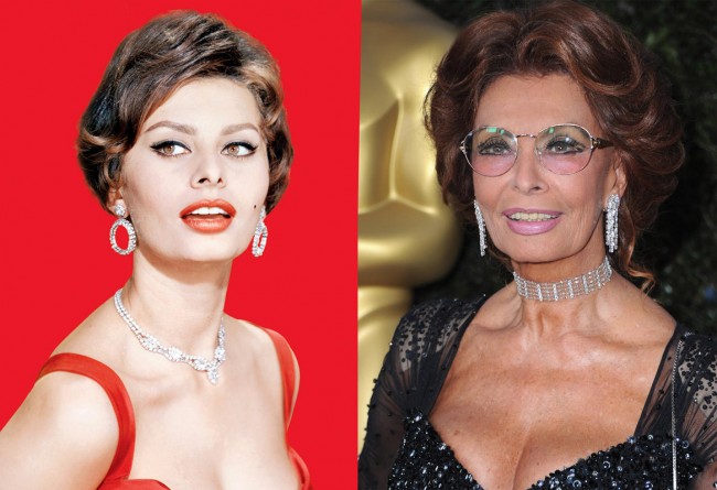 Sophia-Loren-past-present