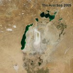 Dùng vệ tinh phát hiện hồ lớn thứ 4 của Trái đất đã bị cạn khô