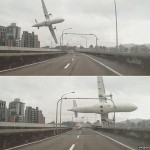 VIDEO: Máy bay rơi xuống sông sáng 4-2-2015 tại Đài Loan