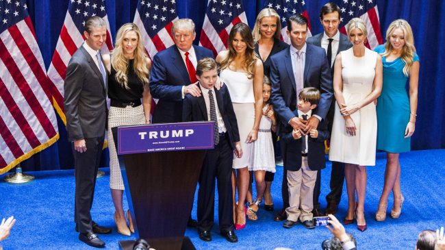 Donald-Trump-family-Election-2016