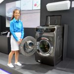 Samsung ra mắt hệ thống máy giặt All-in-One kết hợp 2 máy giặt và 1 máy sấy