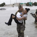 Trận bão Harvey đã đổ xuống Texas 50 ngàn tỷ lít nước