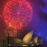 Màn bắn pháo bông ngoạn mục Giao thừa Năm mới 2018 tại Sydney (Úc)