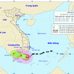 Bão số 9 (Usagi): cập nhật lúc 17g ngày 24-11-2018