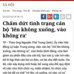 Lên không xuống…