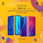 Realme vào Top 10 hãng điện thoại toàn cầu chỉ sau hơn 1 năm ra mắt