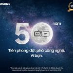 Samsung mừng sinh nhật 50 năm tặng người dùng Việt 50 Smart TV 4K 50 inch và 1.000 chiếc One Remote