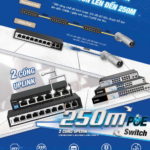 D-Link giới thiệu nhóm thiết bị chuyển mạch 250m PoE Switch cấp nguồn qua PoE lên đến 250m