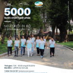“5.000 bước chân hạnh phúc” – Ngày hội đi bộ vì bệnh nhân ung thư Việt Nam