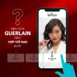 Leflair ứng dụng công nghệ tương tác thực AR cho phép khách hàng thử sản phẩm online ngay trên điện thoại