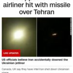 Nghi vấn máy bay Ukraine trúng tên lửa Iran