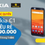Nokia C1 được bán độc quyền tại Thế Giới Di Động