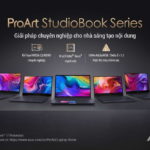 Dòng laptop chuyên nghiệp ASUS ProArt StudioBook cho nhà sáng tạo nội dung