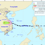 Tin áp thấp nhiệt đới trên đất liền (suy yếu từ bão số 9 Molave)