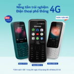 3 mẫu điện thoại phổ thông Nokia mới có 4G với giá từ 749.000 đồng