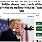 Khi cổ phiếu Twitter bị sụp… sau chuyện khóa ông Trump
