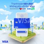 Người dùng ở Việt Nam có thể thanh toán tiền điện không phí với thẻ Visa