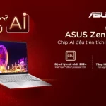 ASUS khuyến mại đầu năm mới cho laptop Zenbook 14 OLED trang bị chip AI đầu tiên tại Việt Nam