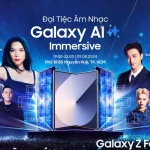 Samsung Việt Nam tổ chức sự kiện âm nhạc Galaxy AI Immersive ghi dấu smartphone gập Galaxy Z Fold6 và Galaxy Z Flip6