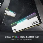 Bộ nhớ KLEVV CRAS V RGB DDR5 đạt chứng nhận gaming ROG