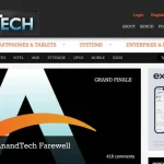 Chia tay anh bạn AnandTech, một website công nghệ 27 năm tuổi