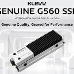 KLEVV ra mắt ổ SSD GENUINE G560 PCIe Gen5 siêu tốc độ và ổ SSD CRAS C715 PCIe Gen3 nâng cấp