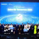 Trao giải cuộc thi công nghệ cho học sinh Samsung Solve For Tomorrow 2024