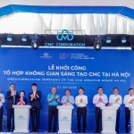 Tổ hợp Không gian Sáng tạo CCS Hà Nội được Tập đoàn CMC khởi công với vốn đầu tư 300 triệu USD