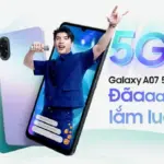 Smartphone Samsung Galaxy A07 5G với pin 6.000mAh và nhiều tính năng AI ra mắt tại Việt Nam