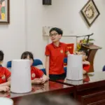 70 máy lọc không khí được LG Việt Nam trao tặng cho 3 trường học tại Hà Nội